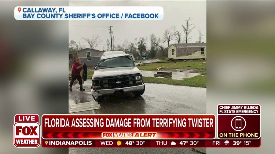 Florida assessing damage from severe storms in the Panhandle