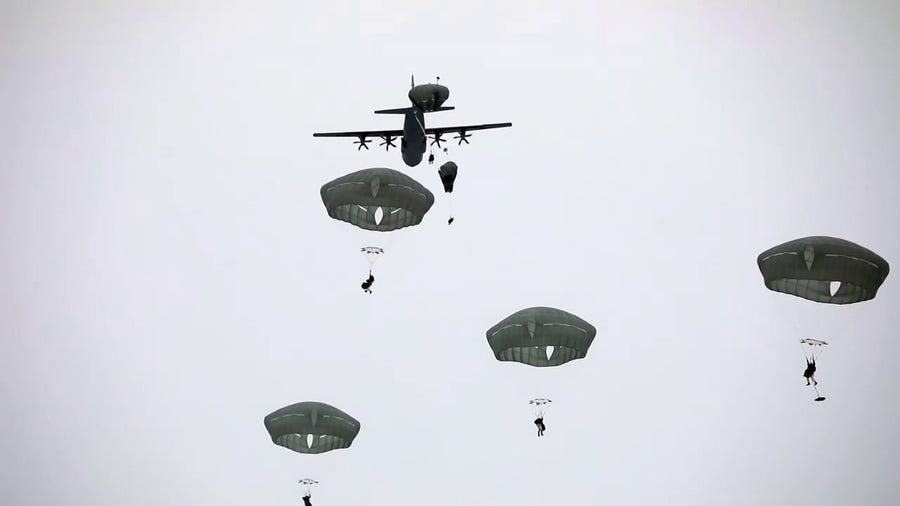 Spartan Paratroopers jump into battlefield at JPMRC 22-02