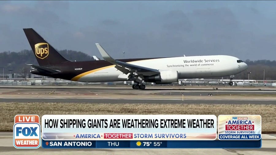 How delivery giants such as UPS combat extreme weather