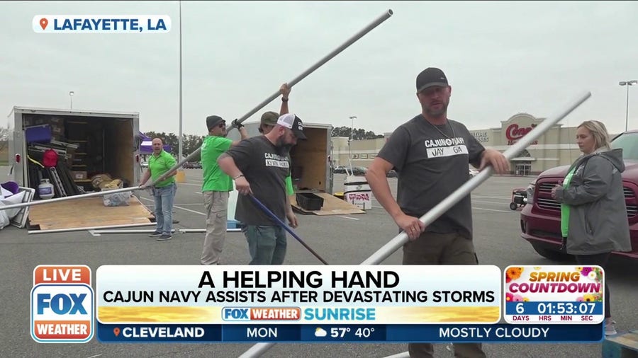 Cajun Navy helps people in need after devastating storms