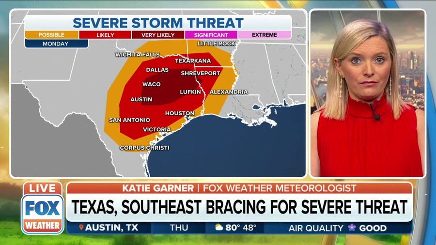 Significant severe weather outbreak possible in South next week