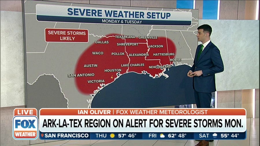 All-hazards severe weather event possible next week in the South