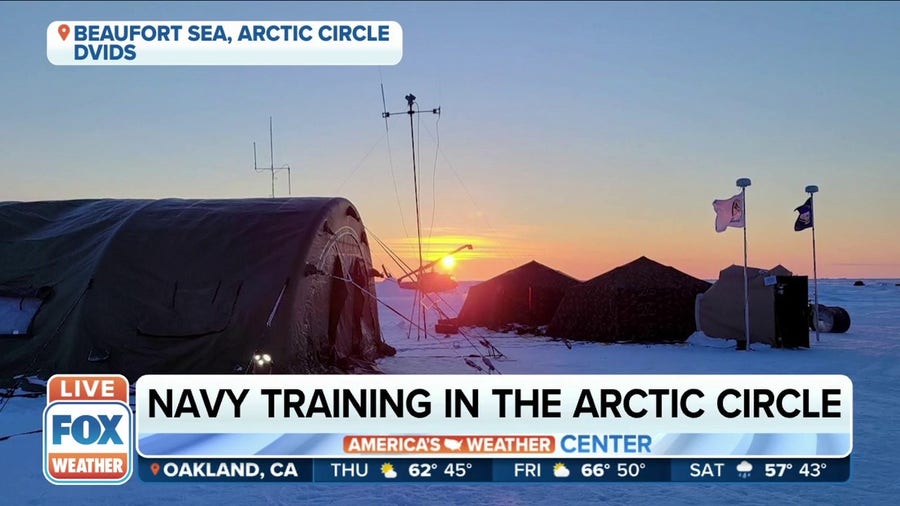 Forecasting weather, ice conditions for Navy training exercises