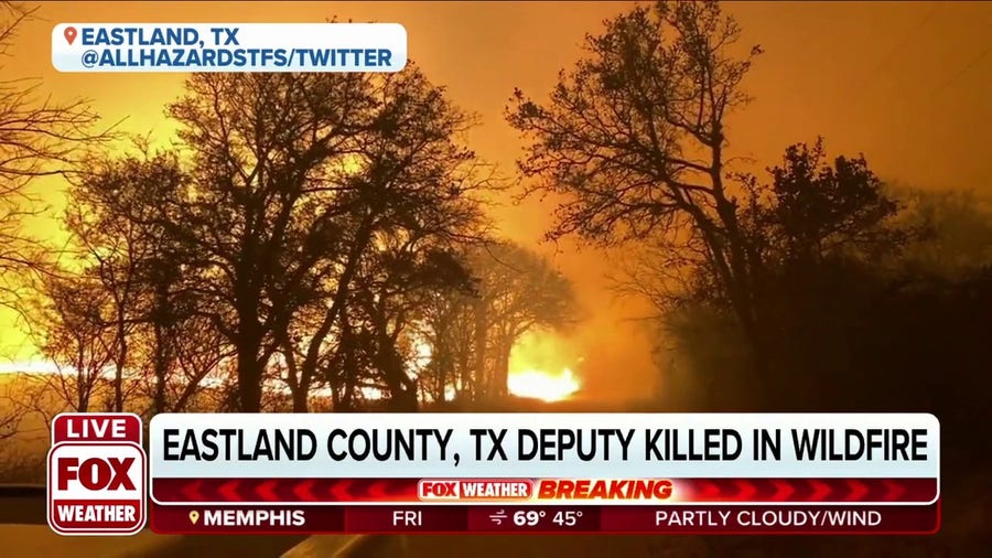 Texas deputy killed in Eastland Complex Fire