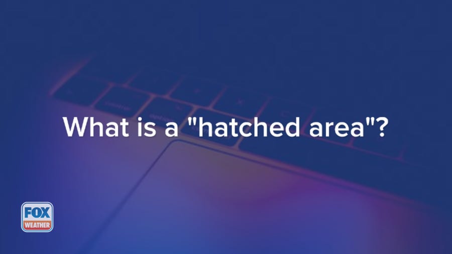 What is a "hatched area"?