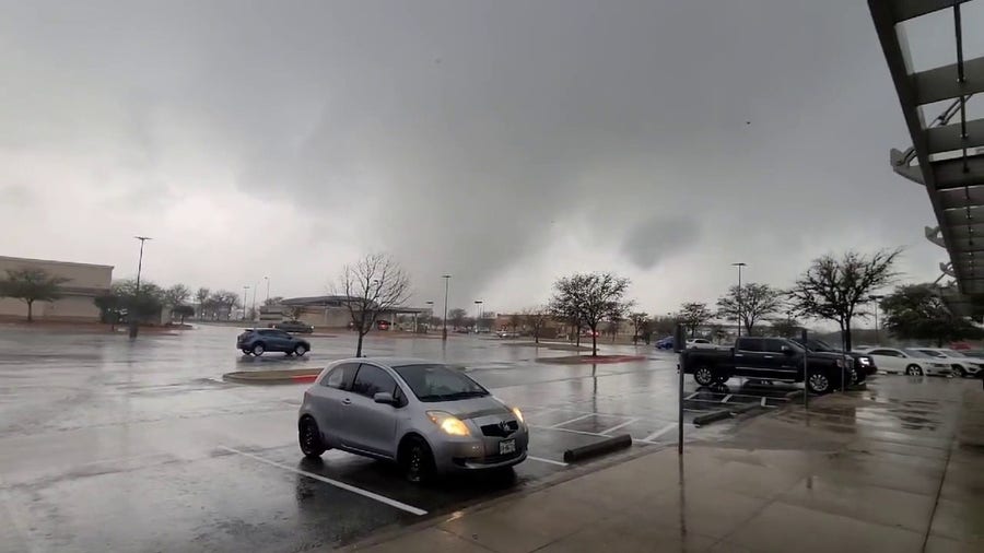 Video: Tornado touches down in Round Rock, Texas