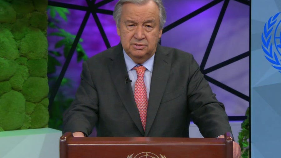UN Secretary-General speaks on World Meteorological Day