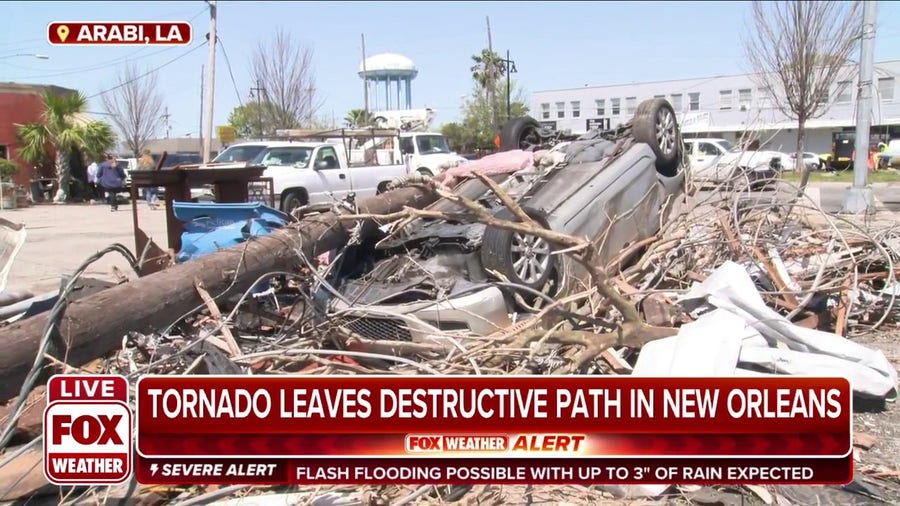 Deadly New Orleans tornado was at least an EF-3