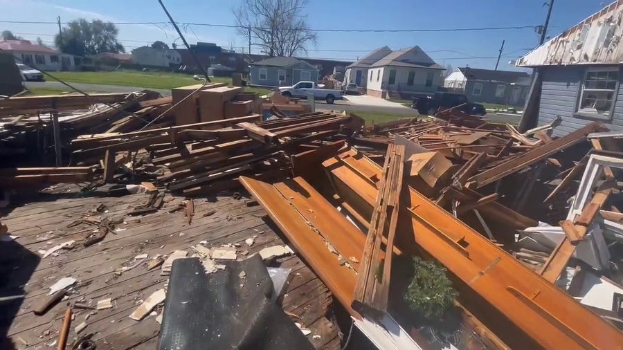Corky Potts lost two homes in tornado