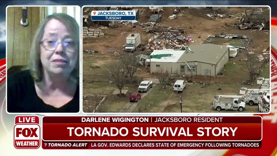 Jacksboro tornado survivor: 'It was really scary' and 'noise was unbelievable'