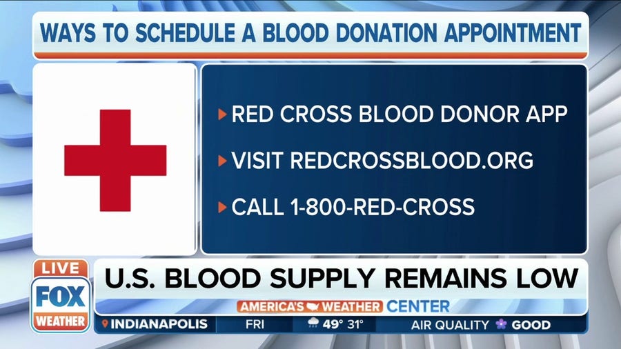 Red Cross seeking more blood donations in response to tornado outbreak
