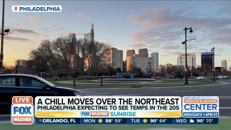 Cold temperatures in Philadelphia could break a 145-year record