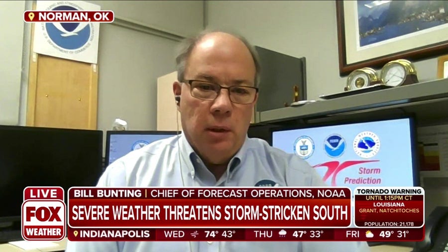 NOAA: 'All the ingredients' for widespread storms, tornadoes 'rapidly coming together'