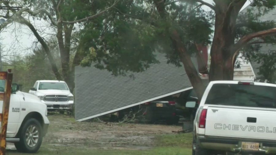 Severe storms bring widespread damage across Newton, MS