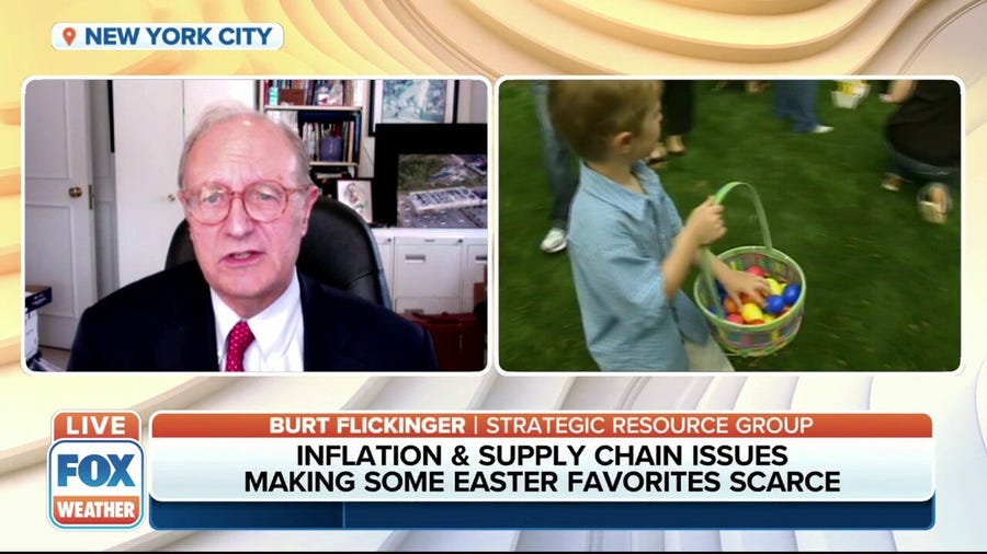 Price of Easter springing higher due to inflation, supply chain issues