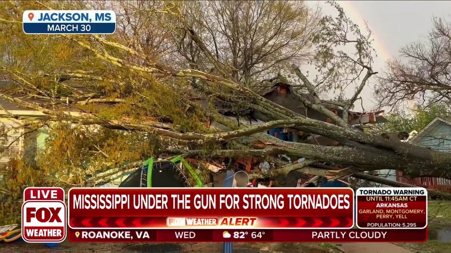 Mississippi under the threat of severe weather again