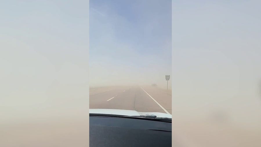 Watch: Dust bowl conditions in New Mexico