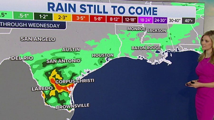 Isolated storms could deliver beneficial rain to South Texas
