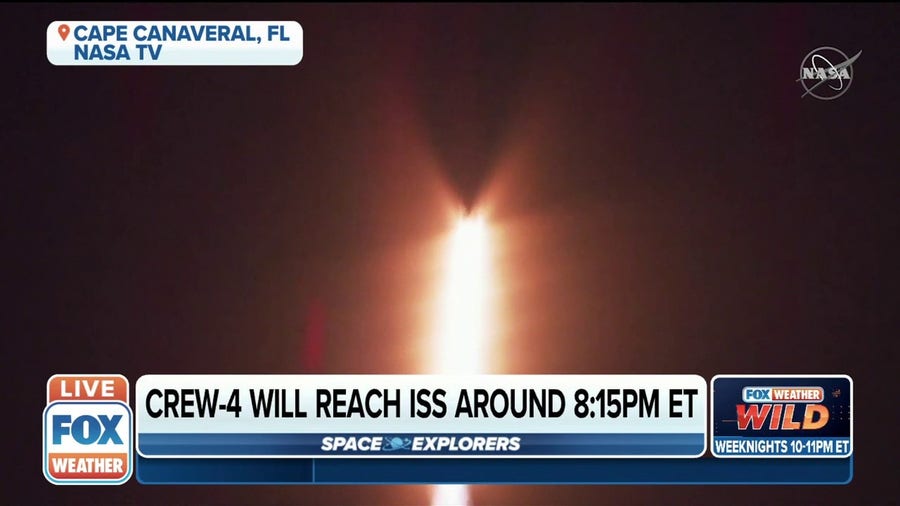 SpaceX successfully launches NASA's Crew-4 astronauts, journey begins to ISS