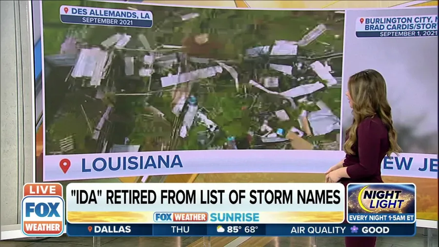 Ida officially retired from naming list of tropical cyclones