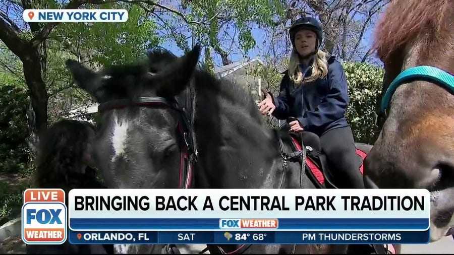 150-year tradition of Central Park horseback riding returns this weekend