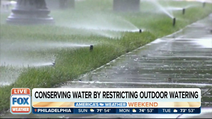 Outdoor watering restricted to conserve water in Southern California