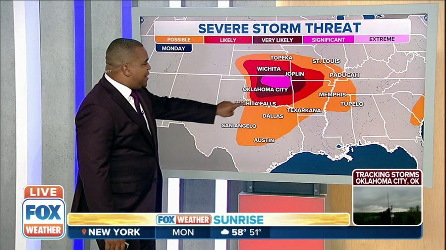 Parts Of Oklahoma Have Significant Risk Of Seeing Intense Severe Storms ...