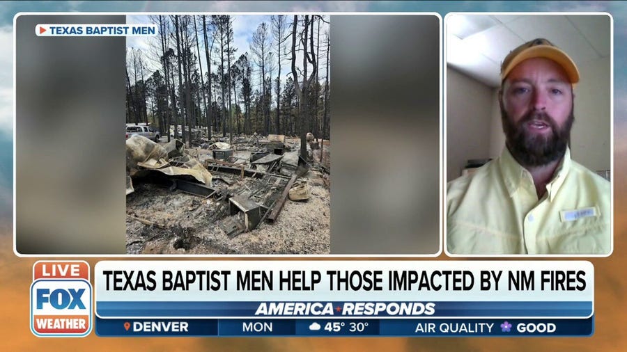 Texas Baptist Men volunteer on wildfire: 'Shocking' to see homes 'reduced to ashes'