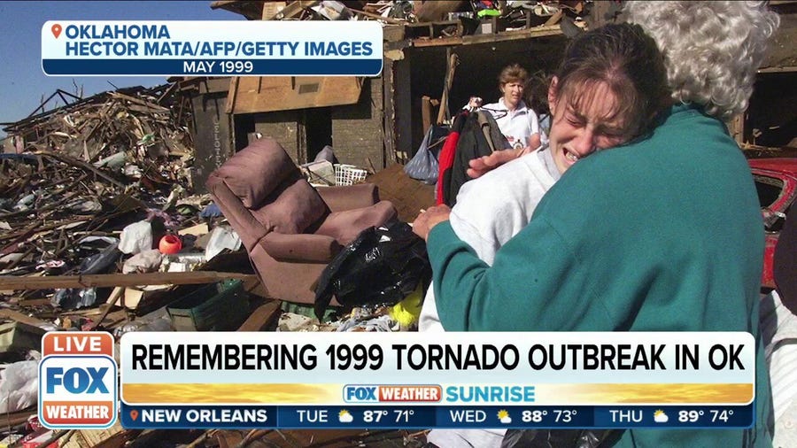 Remembering the 1999 tornado outbreak in Oklahoma on its 23rd anniversary