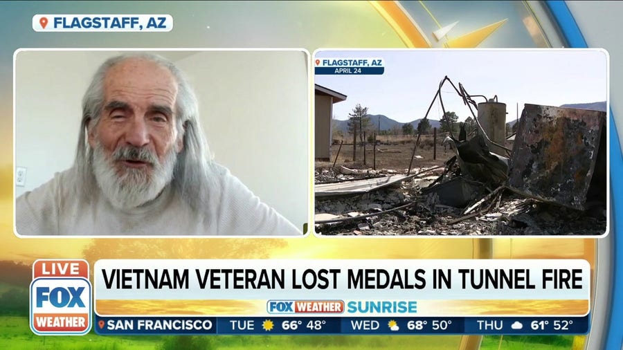 Vietnam veteran loses home, medals and uniform due to Tunnel Fire in Arizona
