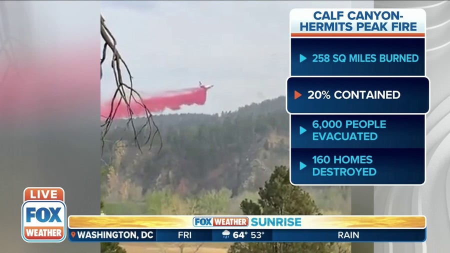 Calf Canyon-Hermits Peak fire continues to grow, now at more than 166,000 acres