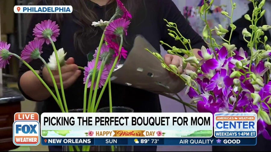 Picking the perfect bouquet for the perfect mom on Mother's Day