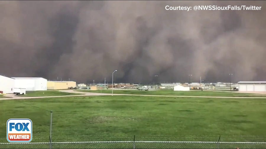 Watch: Wild weather in Sioux Falls, SD