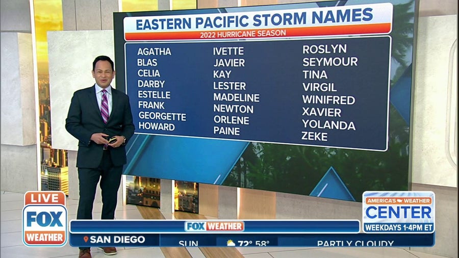 Eastern Pacific hurricane season begins Sunday
