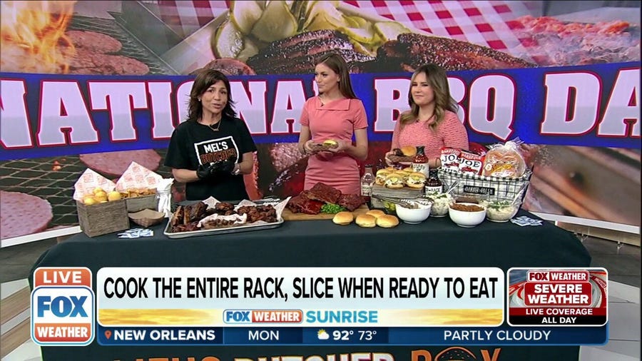 Mel's Butcher Box joins FOX Weather to help celebrate National BBQ Day