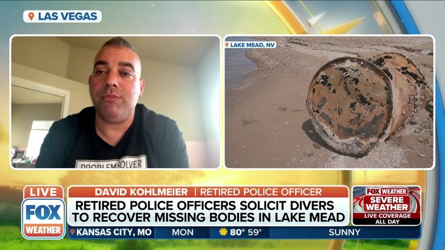Former Las Vegas police officer discusses search for human remains in Lake Mead