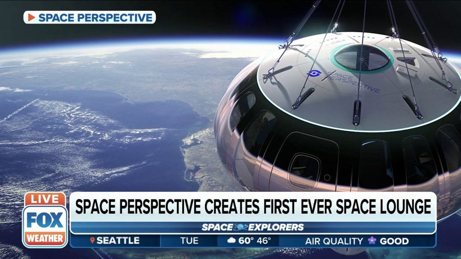 The world's first ever space lounge unveiled
