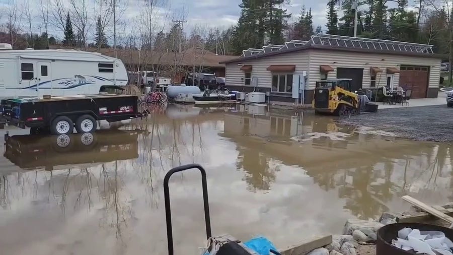 Crane Lake, Minnesota flooding