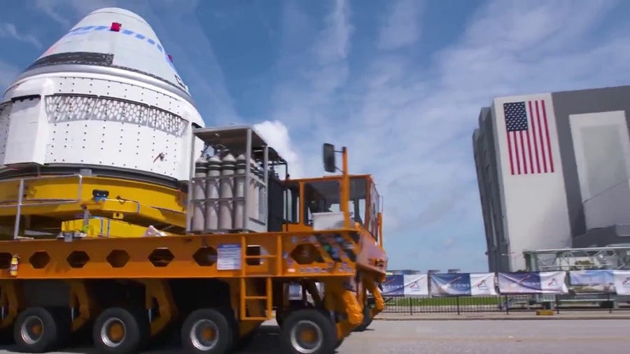 Boeing Starliner journey to the launchpad