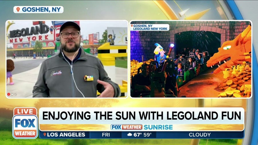 What to expect visiting LEGOLAND and summer safety with sunscreen