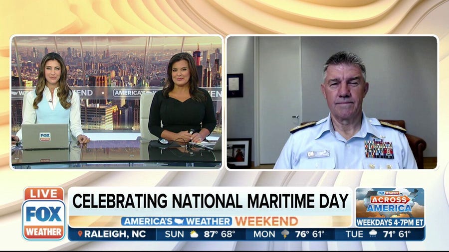 US Coast Guard celebrating National Maritime Day