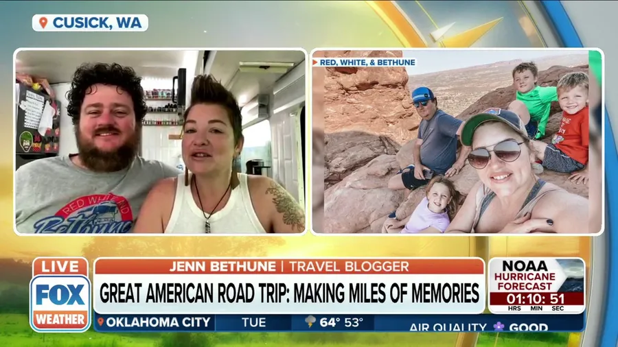 Family travel vloggers use solar energy to help them travel across the U.S.