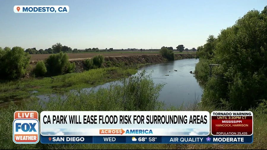 California state park attempts to lower flood risk when severe weather strikes