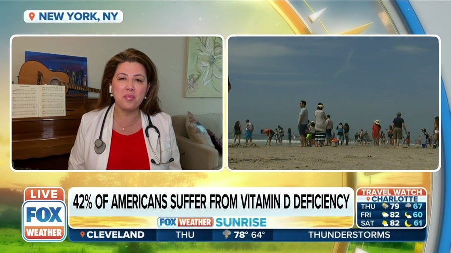Almost half of Americans suffer from a vitamin D deficiency
