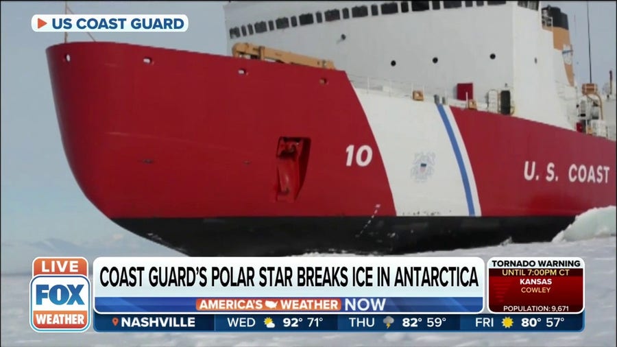 Coast Guard's ice breaking mission allows for groundbreaking science