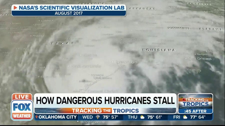 Stalling events, rapid intensification can lead to major hurricanes