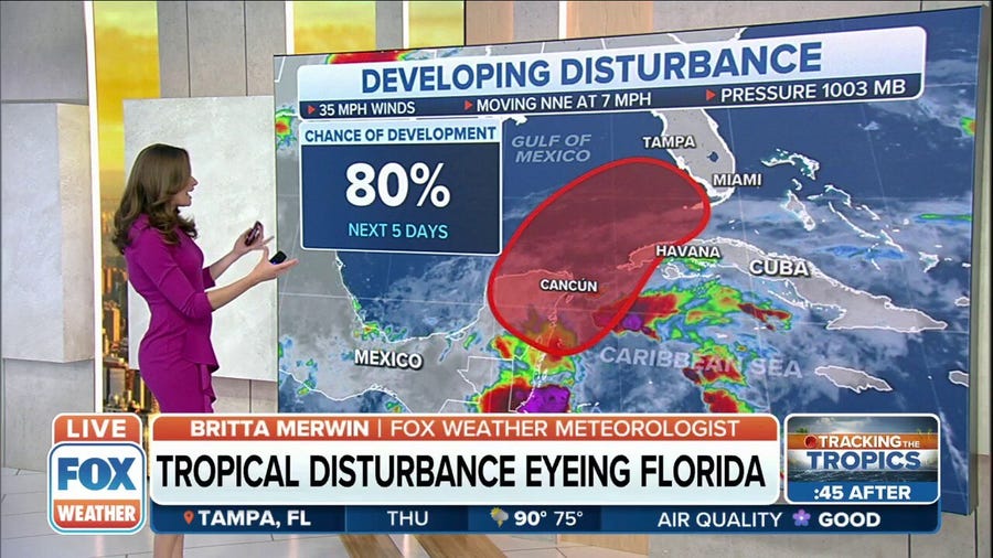 Tropical disturbance expected to bring significant rain to South Florida