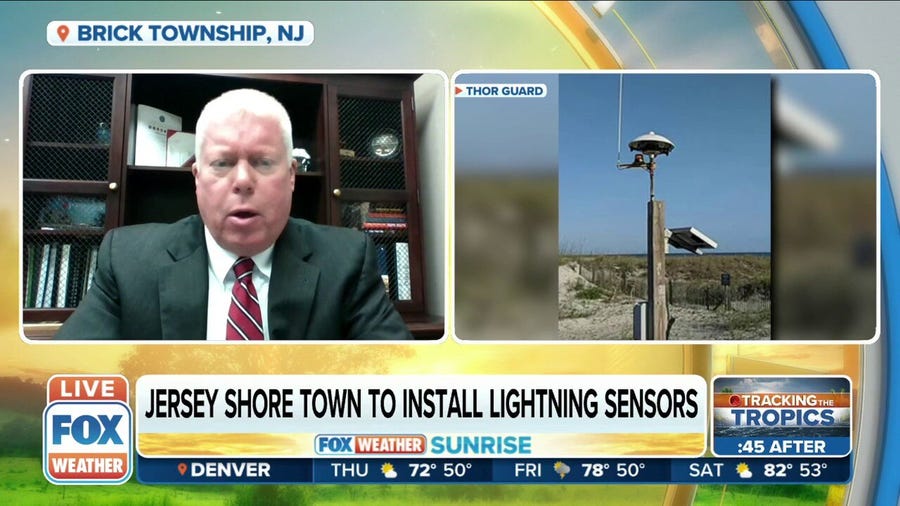 Jersey Shore town to install lightning sensors to help protect beachgoers