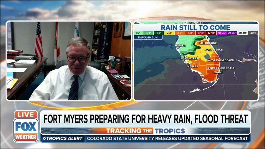 Ft. Myers preparing for heavy rain, flooding from tropical disturbance