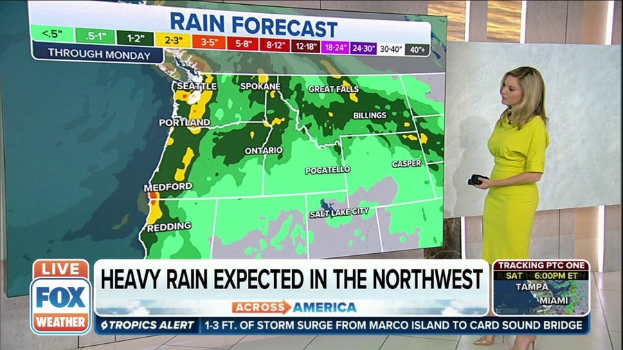 Northwest expecting widespread rain by weekend